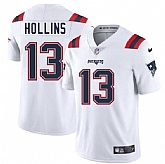 Men & Women & Youth New England Patriots #13 Mack Hollins White 2025 Vapor Limited Stitched Jersey,baseball caps,new era cap wholesale,wholesale hats